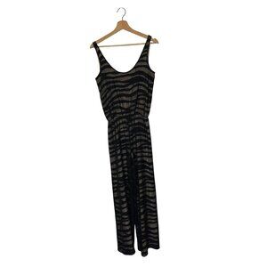Alexis Jumpsuit Size Small  Women  Black & Beige